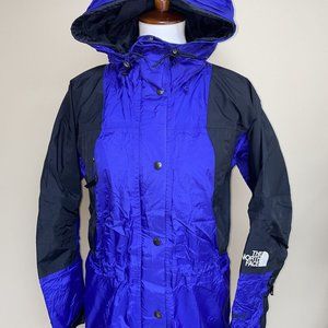 North Face Womens Hyvent Ski Snow Shell Jacket Coat 61661 Tan Size Small Hooded